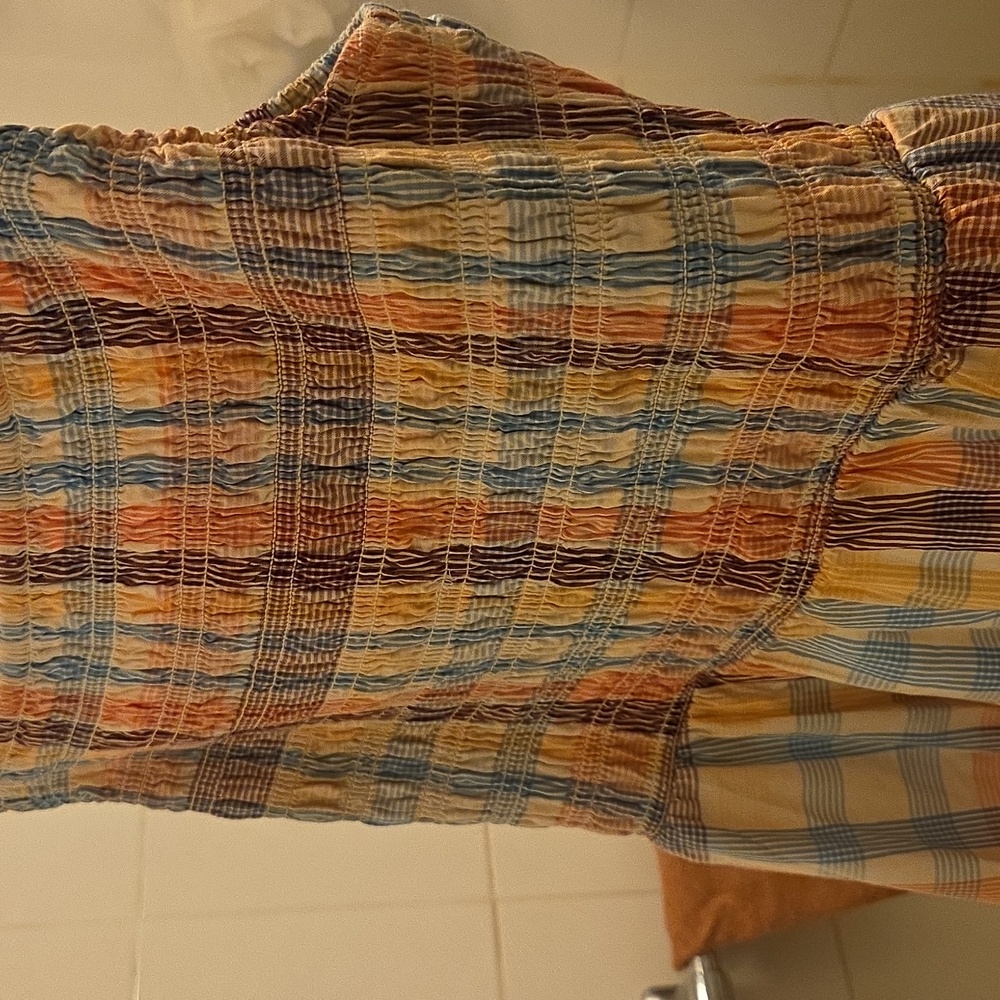Plaid Maxi Dress.